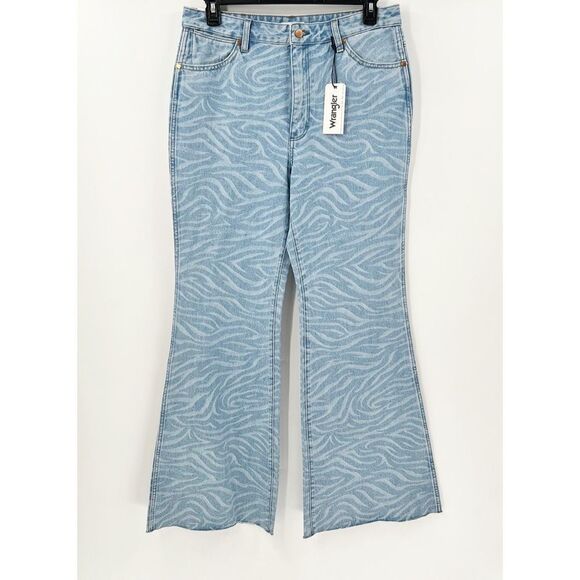 Wrangler Wanderer High Rise Flare Zebra - Picture 2 of 5